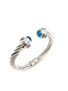 Blue Topaz Cable Bracelet