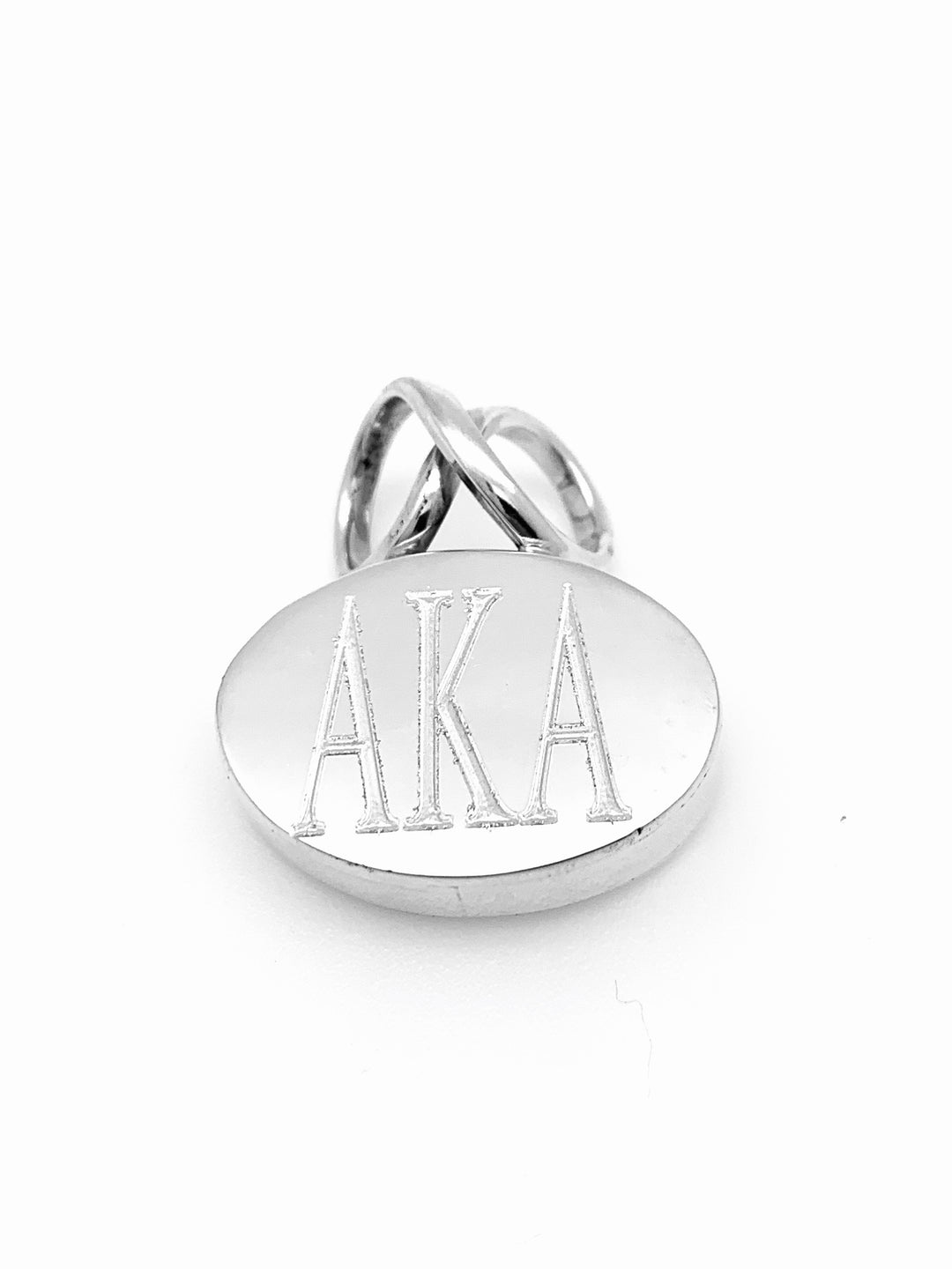 AKA Oval Infinity Bale Pendant