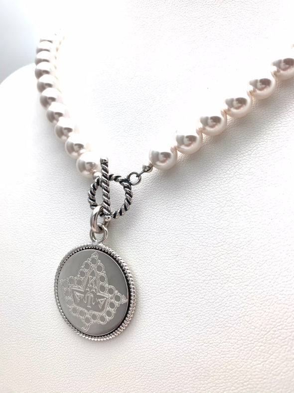AKA Braided Necklace - Twenty Pearls