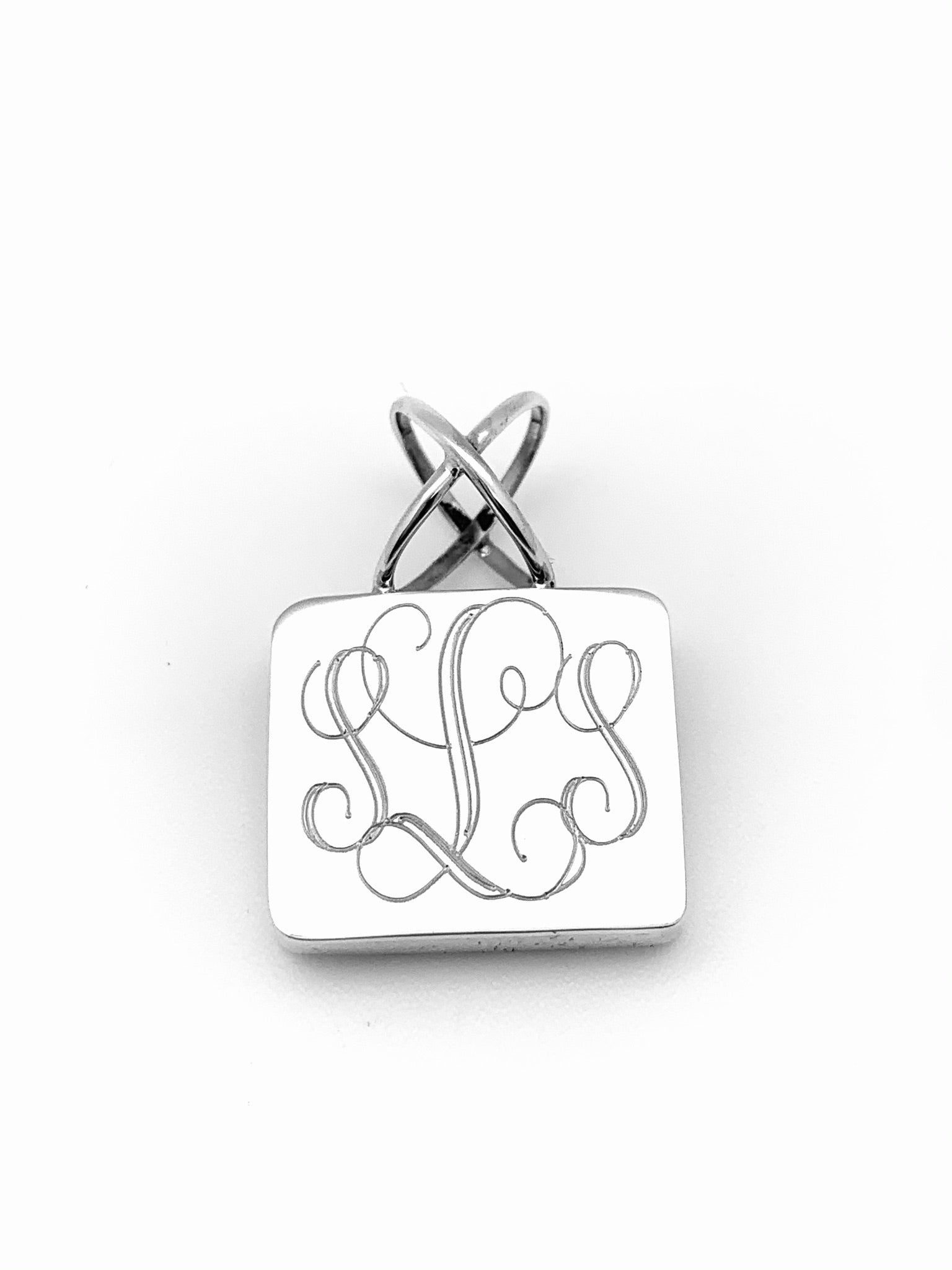 Infinity Square Pendant