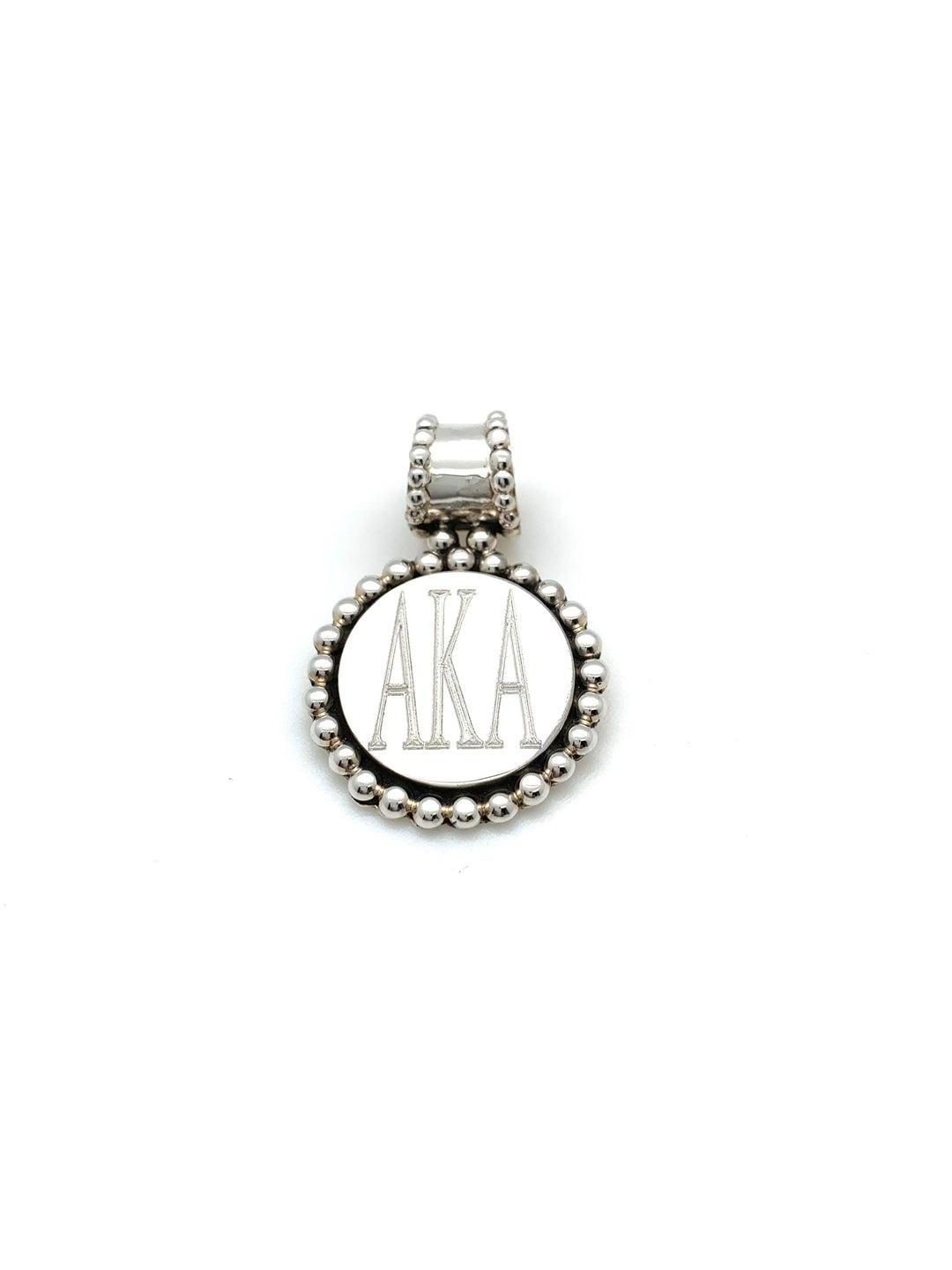 AKA Beaded Trim Pendant