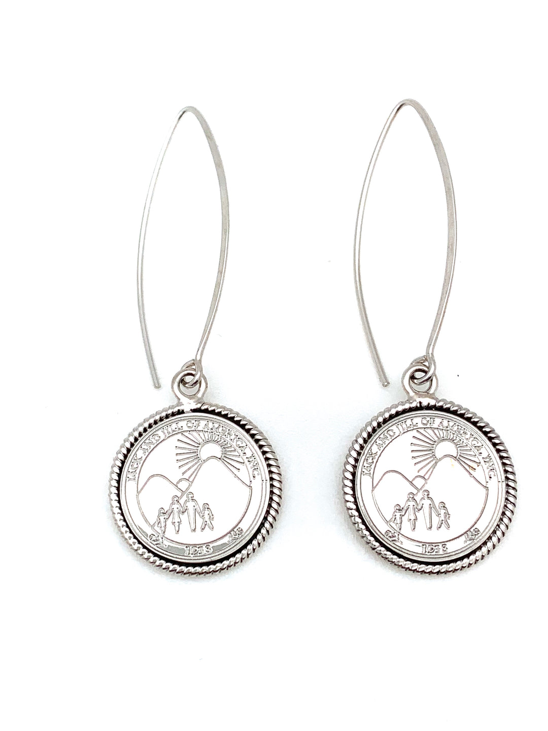 Jack and Jill Braided Thread Earrings