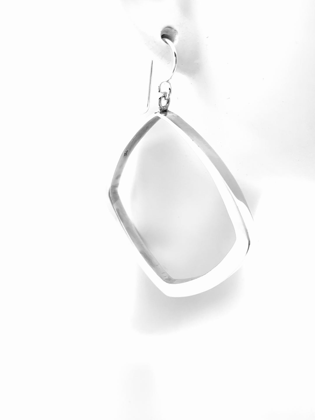 Diamond Shape Hoops