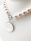 Monogram Braided Necklace