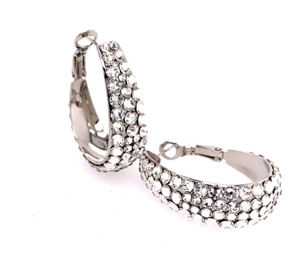 Swarovski® Crystal Teardrop Earrings