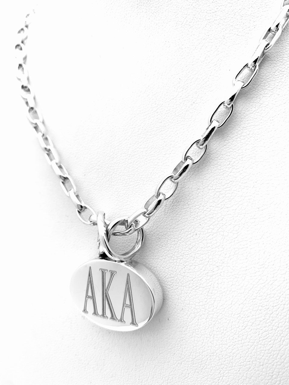AKA Oval Pendant Necklace