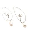 DST Freshwater Pearl Swirl Earrings