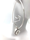ZPB Freshwater Pearl Swirl Earrings