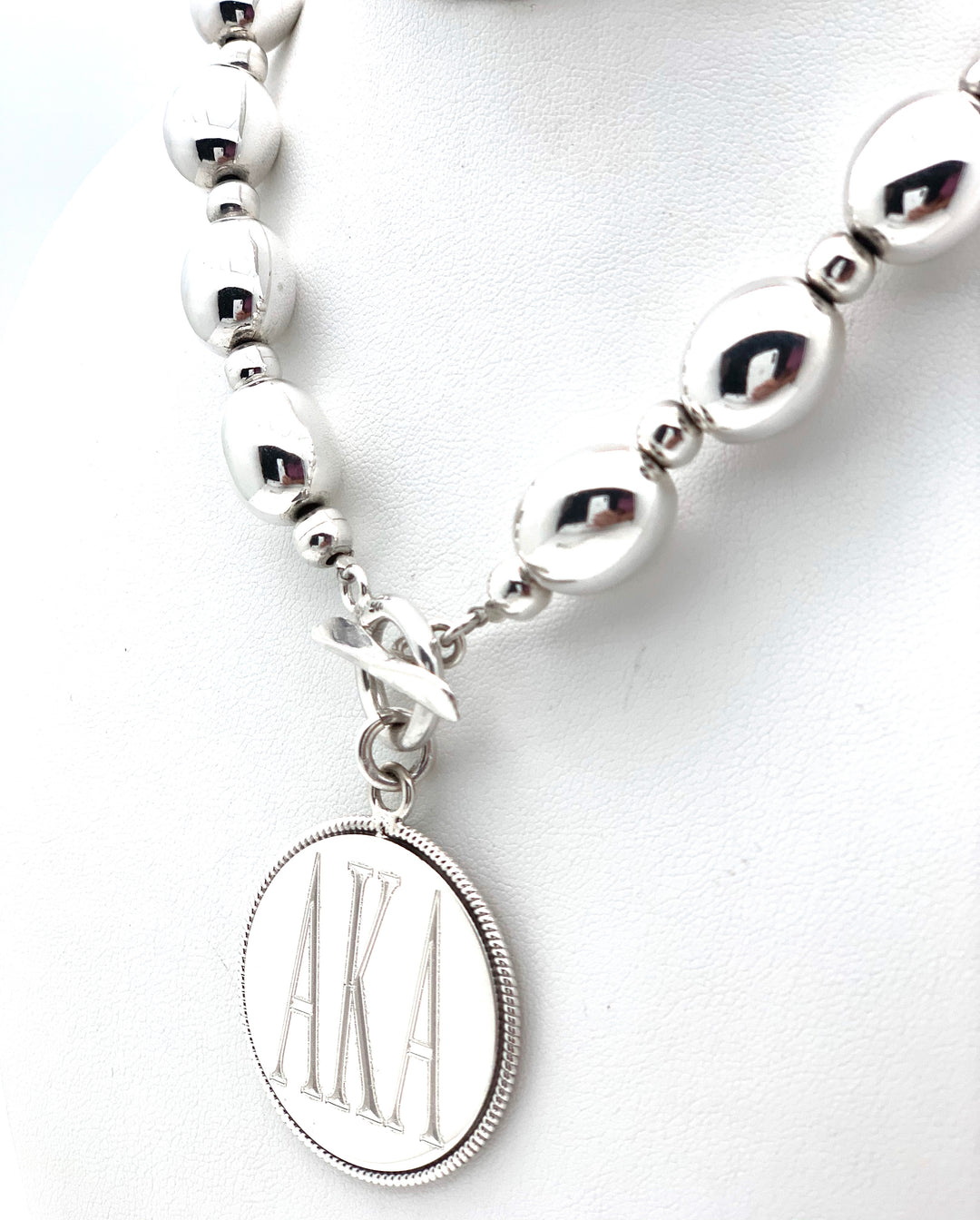 AKA Oval Bead Necklace