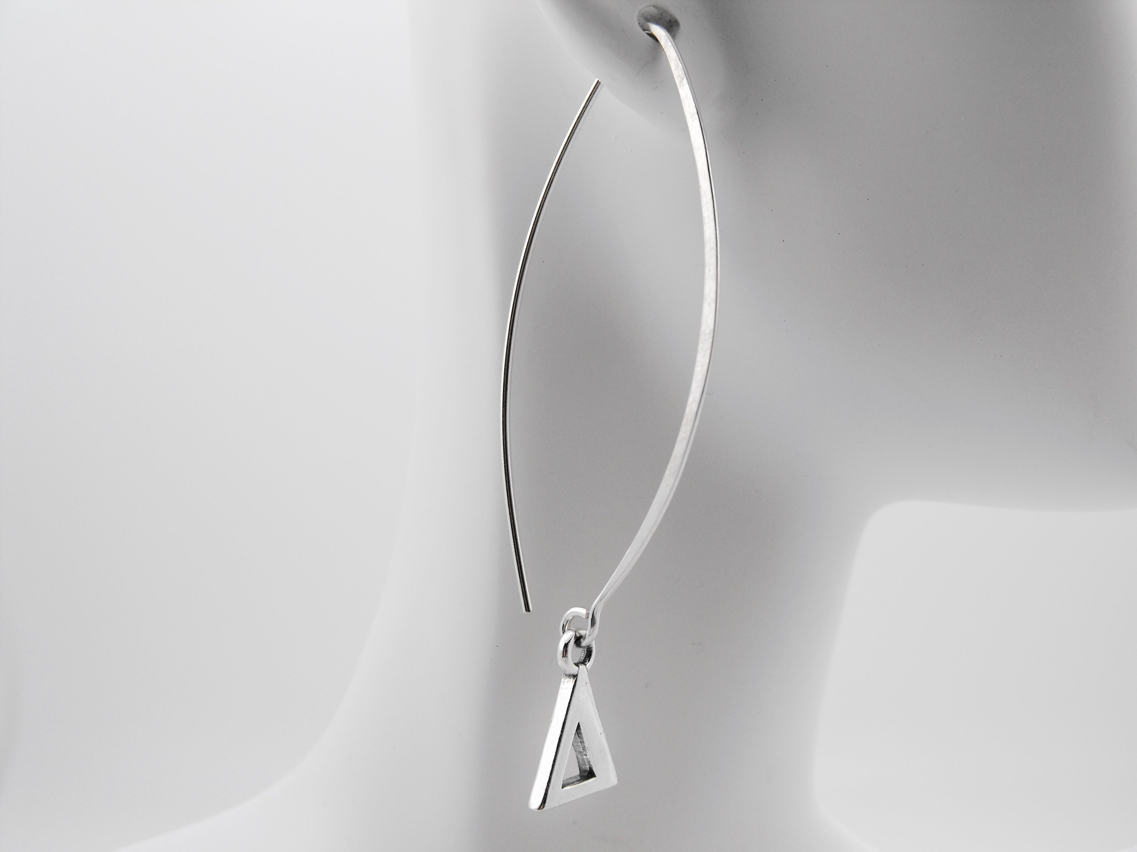 Pyramid Thread Earrings