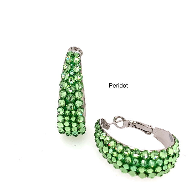 Swarovski® Crystal Teardrop Earrings