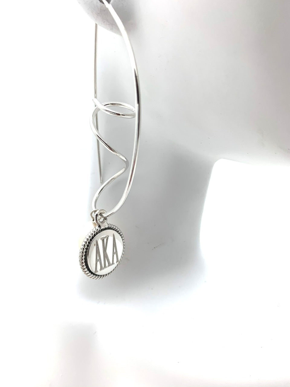AKA Freshwater Pearl Swirl Earrings