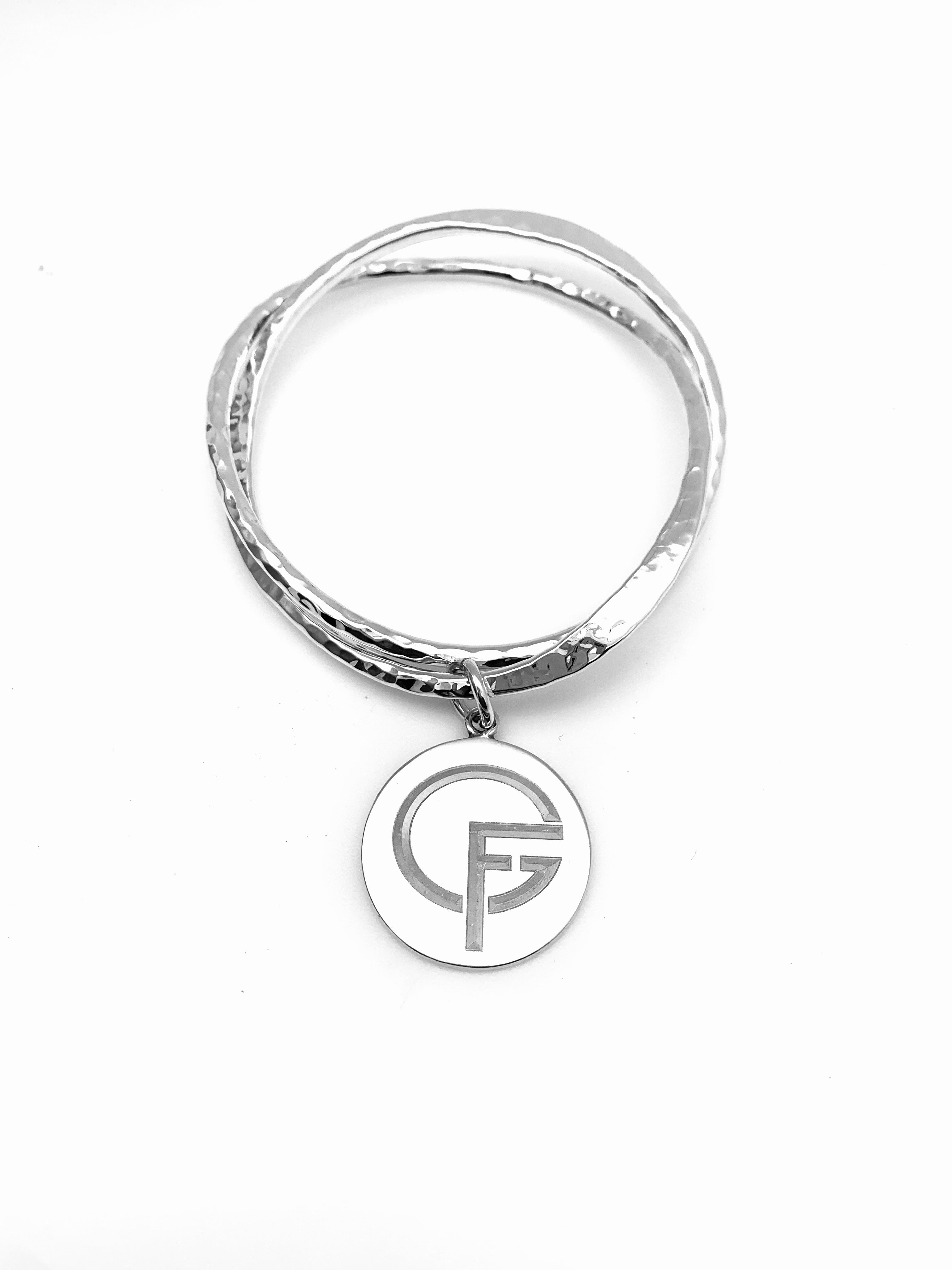 GF Hammered Intertwine Bracelet