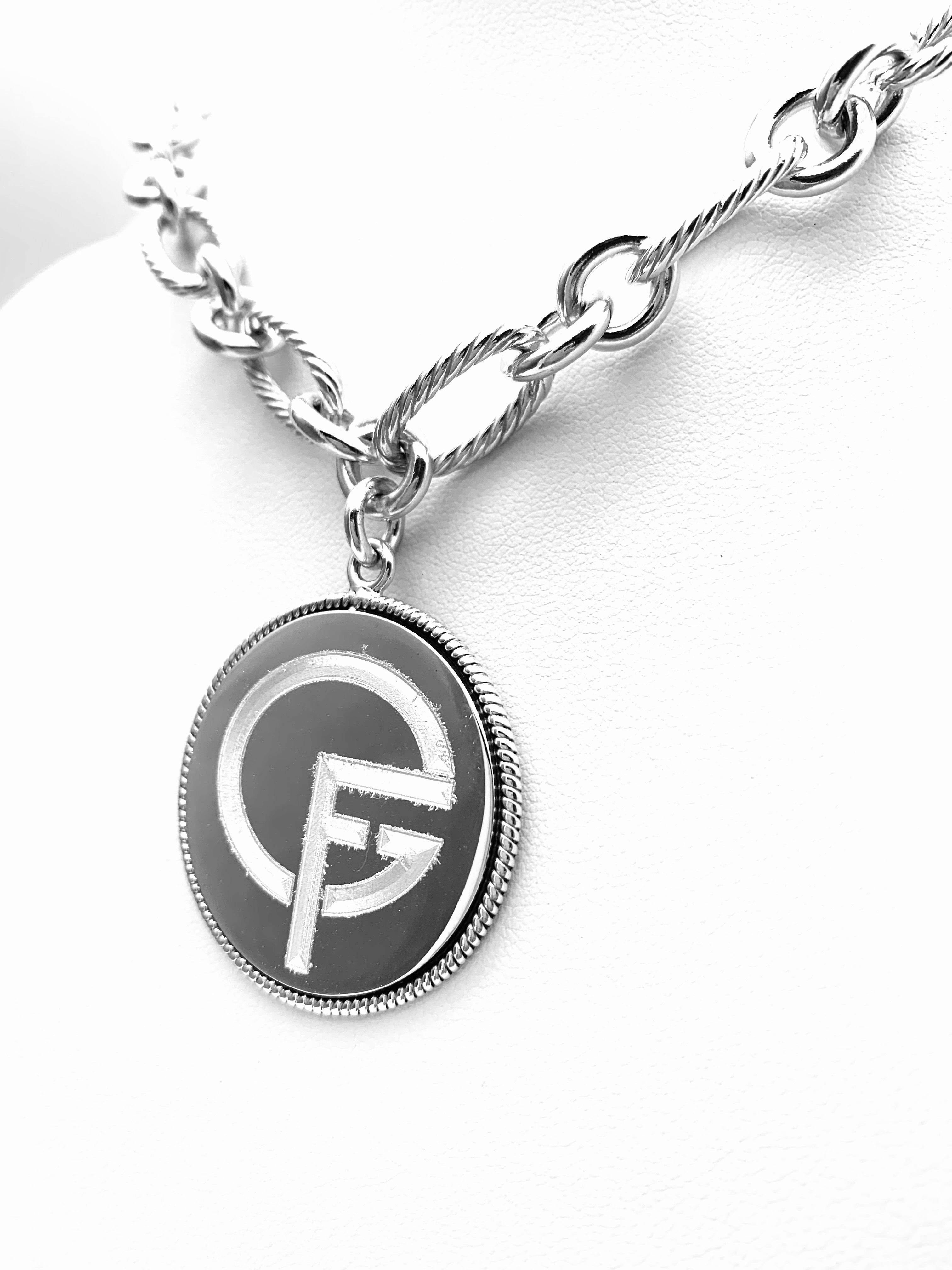 Girl Friends Cable Link Necklace