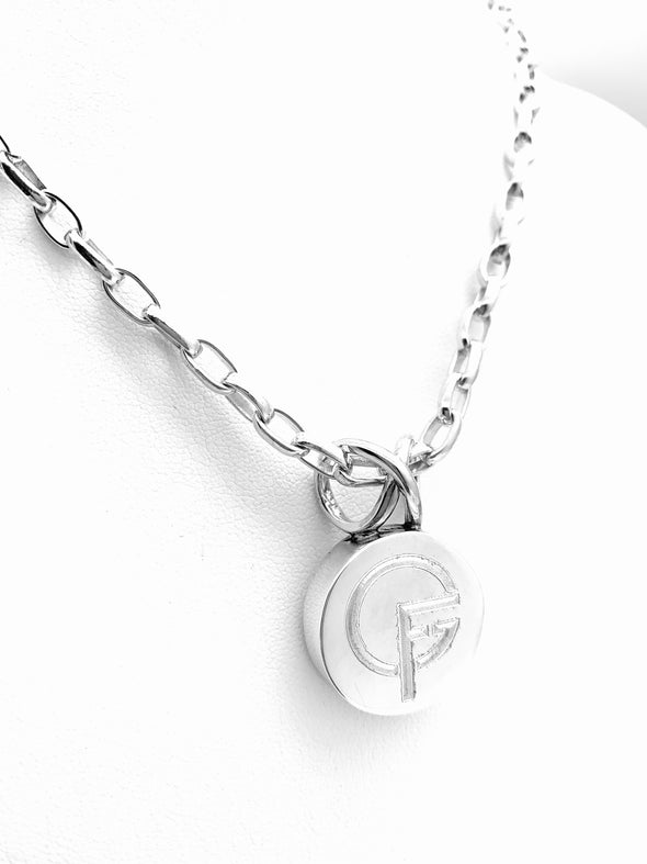 GF Round Infinity Pendant Necklace