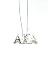 AKA Horizontal Lavalier Necklace