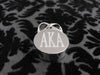 AKA Round Pendant - Alpha Kappa Alpha - The Sterling Link