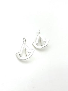 Open Ivy Leaf Earrings -Small Hook