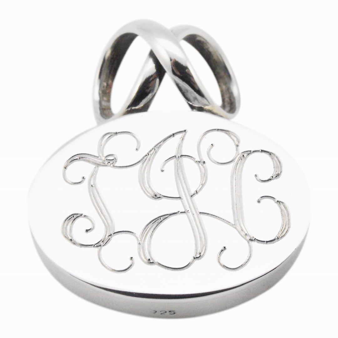 Oval Infinity Pendant